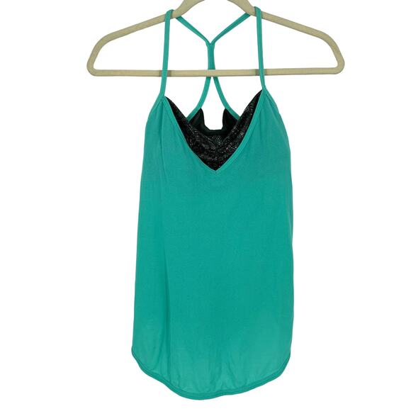 Lululemon Roll Out Bali Breeze Gator Green Jazzy Tank Size 4 - Picture 1 of 8